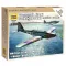 Zvezda British Light Bomber Fairey Battle - Snap Fit katonai repülő makett