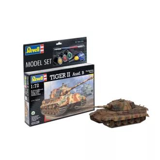 Revell - Model Set Tiger II Ausf. B harcjármű makett