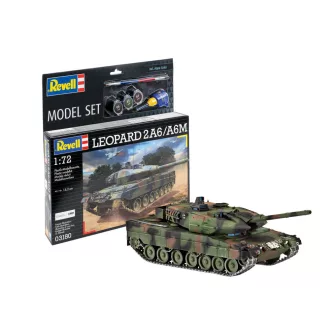 Revell - Model Set Leopard 2A6/A6M harcjármű makett
