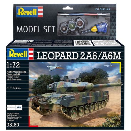 Revell Model Set Leopard 2A6/A6M makett