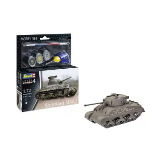 Revell Sherman M4A1 Model Set makett
