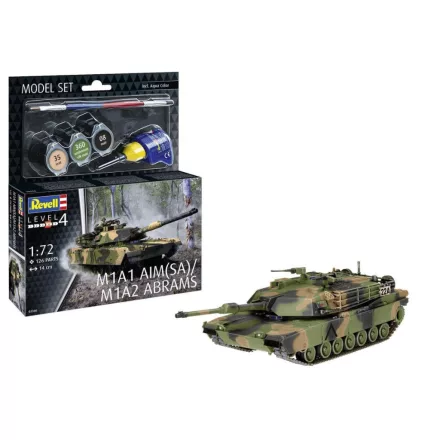 Revell M1A1 AIM(SA) / M1A2 Abrams Model Set makett