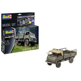 Revell Unimog 404 S Model Set makett