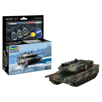 Revell - Model Set Leopard 2 A7V harcjármű makett
