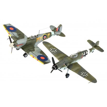 Revell Model Set Messerschmitt Bf-109G-10 & Supermarine Spitfire Mk.V  makett