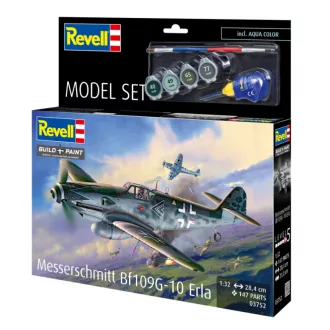Revell Model Set Messerschmitt Bf-109 G-10 Erla makett