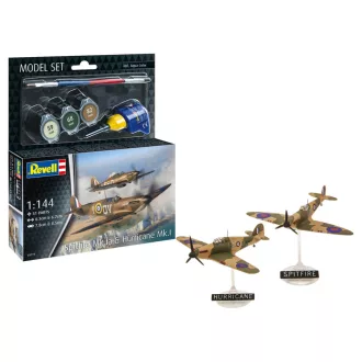 Revell Model Set Spitfire Mk.Ia & Hurricane Mk.I makett