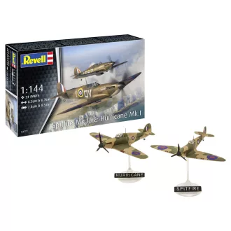 Revell - Model Set Spitfire Mk.Ia & Hurricane Mk.I makett