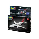 Revell - Model Set Boeing 737-800 Turkish Airlines repülő makett