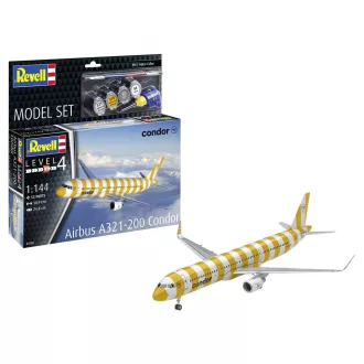 Revell - Model Set A321 Condor repülő makett