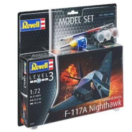Revell Model Set F-117 Night Hawk makett