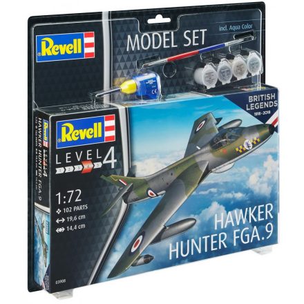 Revell Model Set 100 Years RAF - Hawker Hunter FGA.9 makett