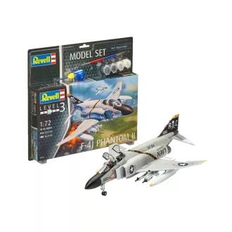 Revell - Model Set F-4J Phantom II makett