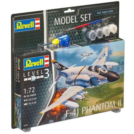 Revell Model Set F-4J Phantom II makett