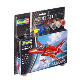 Revell Model Set BAe Hawk T.1 Red Arrows makett