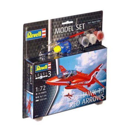 Revell Model Set BAe Hawk T.1 Red Arrows makett