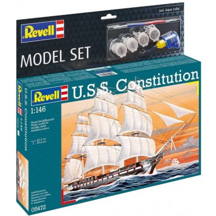 Revell Model Set USS Constitution makett