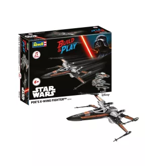   Revell - Poe's X-Wing Fighter (w/Sound): Build & Play sci-fi makett