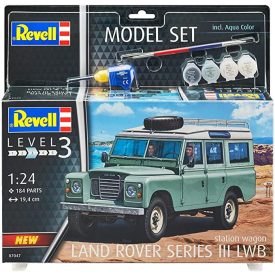 Revell Model Set Land Rover Series III LWB makett