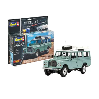 Revell - Model Set Land Rover Series III autó makett