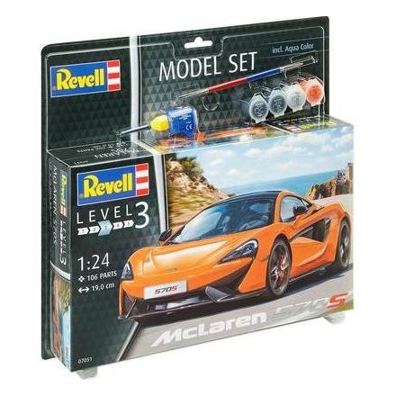 Revell Model Set McLaren 570S makett