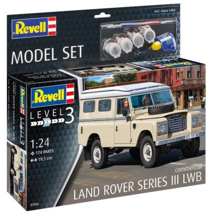 Revell Model Set Land Rover Series III LWB 109 makett