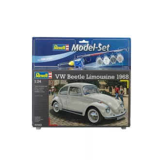 Revell - Model Set VW Beetle Limousine 68 autó makett