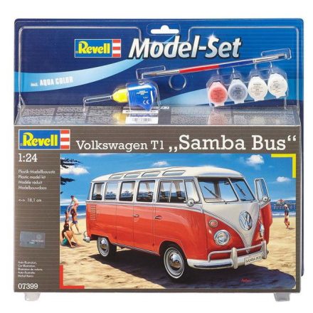 Revell Model Set Volkswagen T1 Samba Bus makett