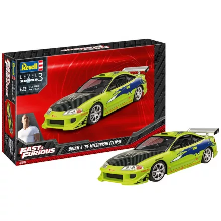 Revell Model Set Fast & Furious Brian's 1995 Mitsubishi Eclipse makett