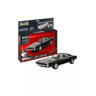   Revell - Model Set F&F Dominixs 1970 Dodge Charger autó makett
