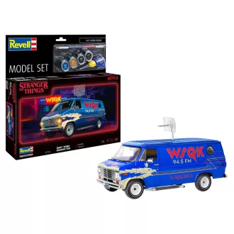 Revell - Model Set Car: Stranger Things autó makett