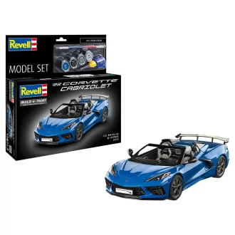 Revell - Model Set Corvette C8 Cabriolet autó makett