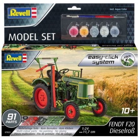 Revell Model Set Fendt F20 Dieselross easy-click makett