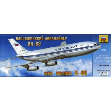 Zvezda Ilyushin IL-86 makett