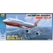 Zvezda Civil airliner Boeing 747-8 polgári repülő makett