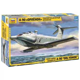 Zvezda A-90 Orlenok Ekranoplan katonai repülő makett