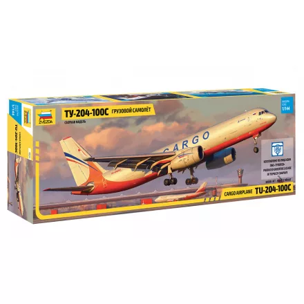 Zvezda Tupolev TU-204-100C Cargo makett