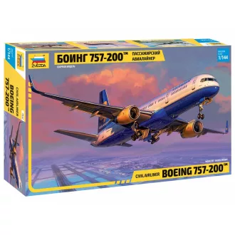   Zvezda Civil airliner Boeing 757-200 polgári repülő makett