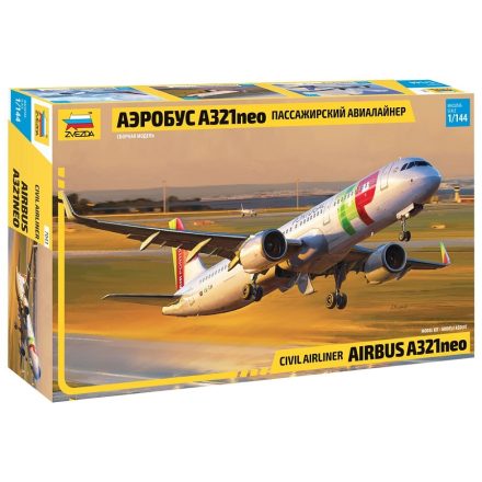Zvezda Airbus A-321 NEO makett