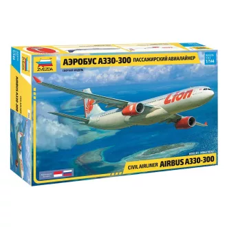   Zvezda Civil airliner Airbus A330-300 polgári repülő makett