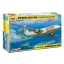 Zvezda Civil airliner Airbus A330-300 polgári repülő makett