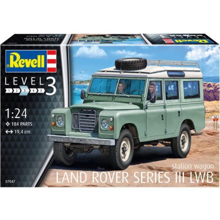 Revell Land Rover Series III LWB makett