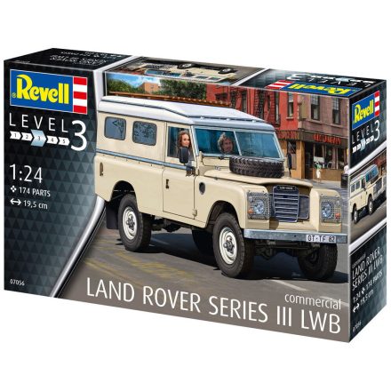 Revell Land Rover Series III LWB 109 makett