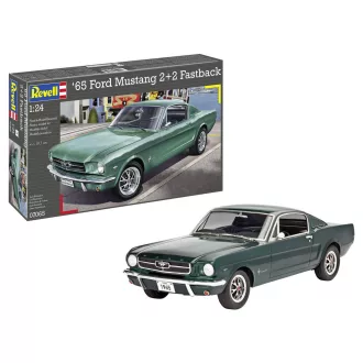 Revell - 1965 Ford Mustang 2+2 Fastback autó makett