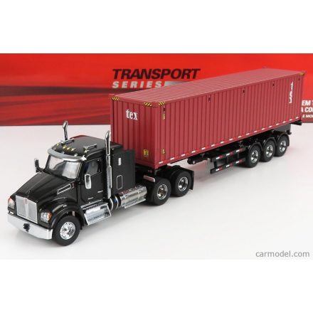 DM MODELS KENWORTH T880 SBFA TRUCK CONTAINER 40" 1990