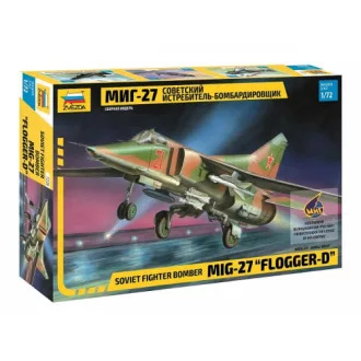 Zvezda MiG-27 Flogger katonai repülő makett