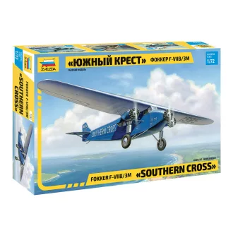   Zvezda Fokker F-VIIB/3M "Southern Cross" - Limited Edition polgári repülő makett