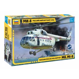 Zvezda Mil Mi-8 Hip Rescue makett