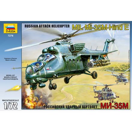 Zvezda Mil Mi-35 Soviet Helicopter makett