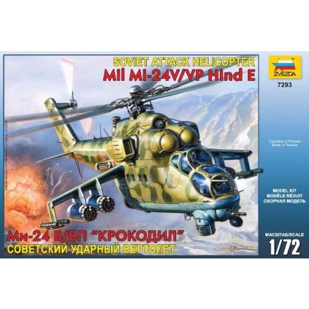 Zvezda Mil Mi-24V Hind C makett